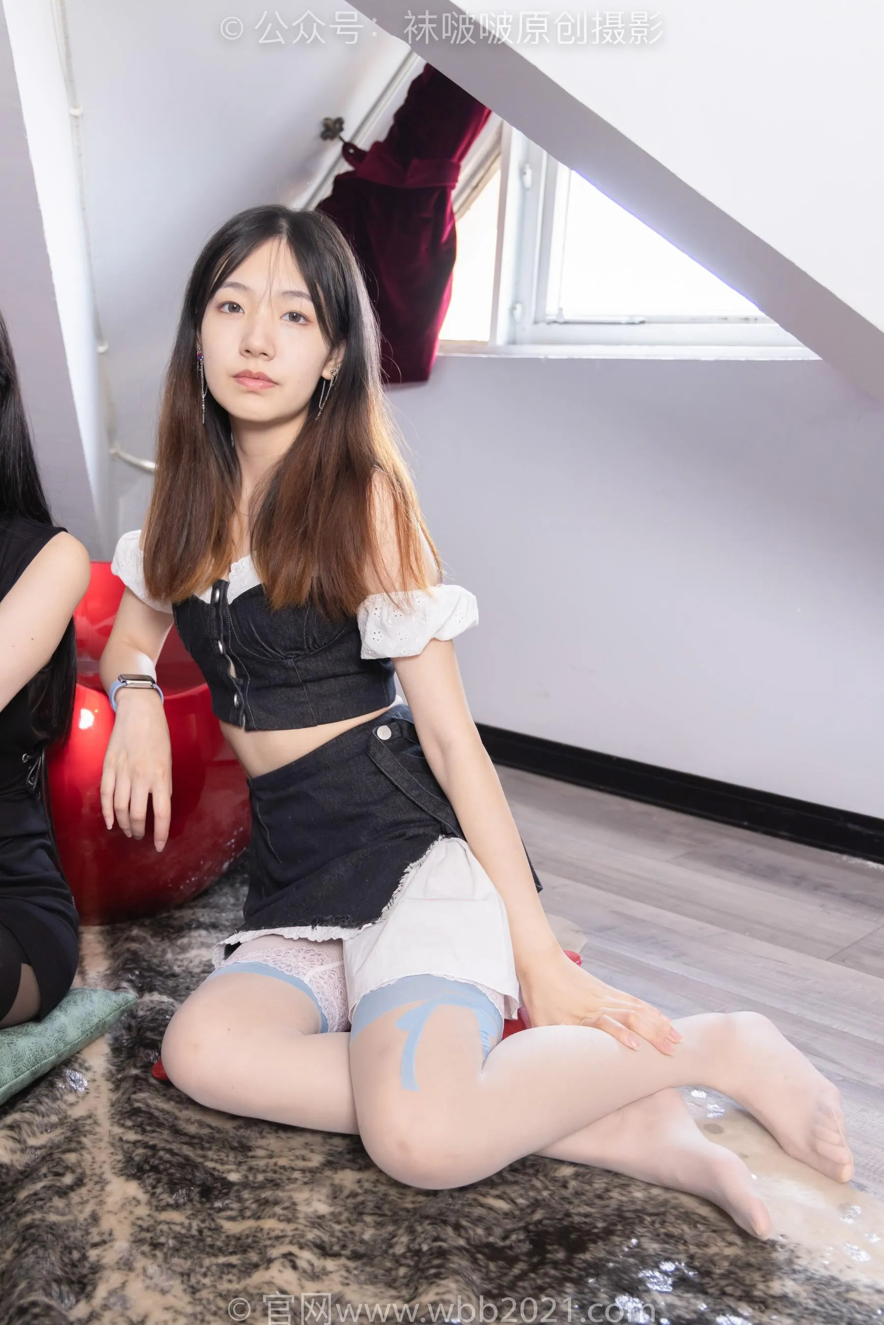 [BoBoSocks袜啵啵]NO.236 小甜豆稚予-七月要开心鸭[22] [45P]插图1